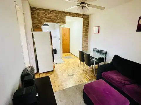 Departamento 2 ambientes con 1 baño