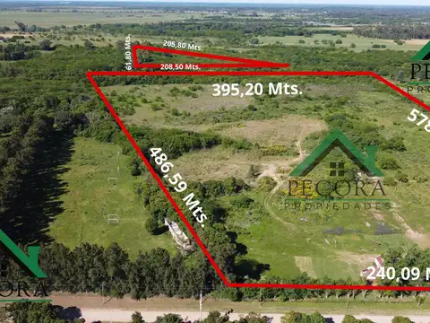 Terreno en Venta 570  mts Fondo