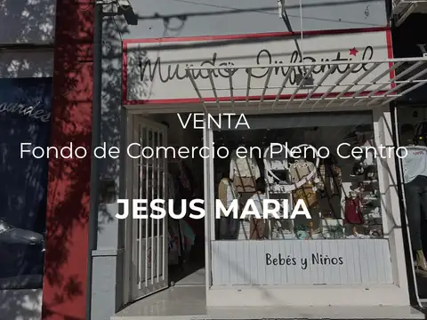 VENTA- FONDO DE COMERCIO- "MUNDO INFANTIL"-JESUS MARIA