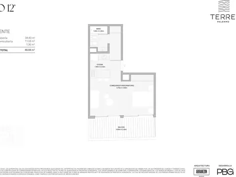 Departamento en Venta Apto profesional