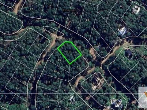 Terreno en Venta en Carilo, USD 124.000