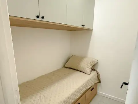 Departamento 2 ambientes con 2 baños