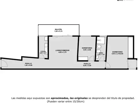 Departamento en Venta de 3 ambientes