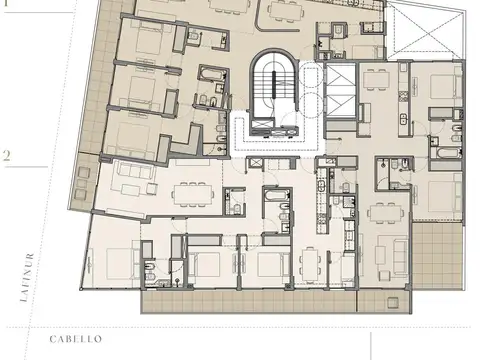 Departamento 3 ambientes con 2 baños