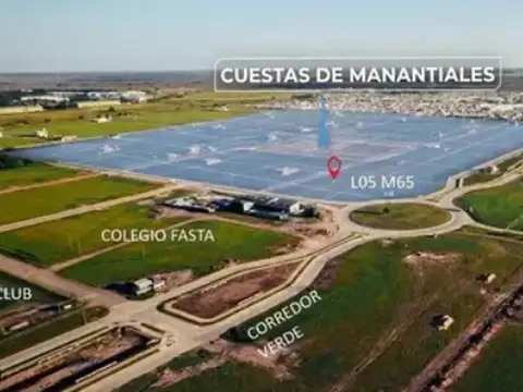 Terreno en Venta 25  mts Fondo