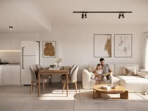 Departamento 2 ambientes en Caballito con balcón y amenities