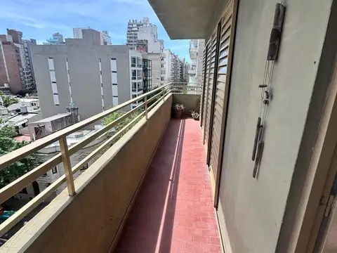 Departamento de 2 dormitorios, 2 balcones
