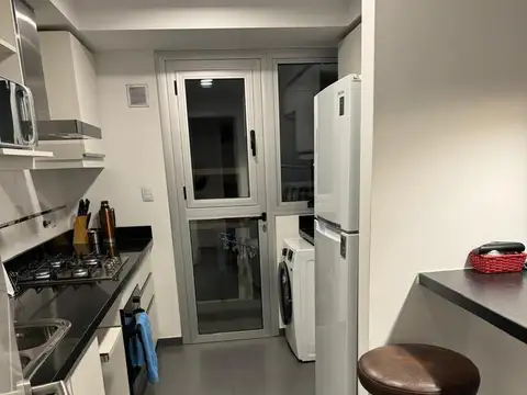 Departamento 2 ambientes con 2 baños