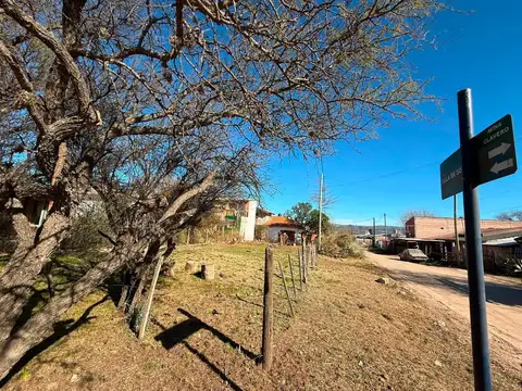 Hermoso terreno en Mina Clavero en venta
