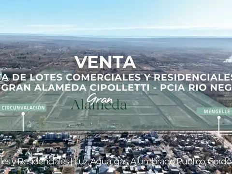 Terreno en Venta en Cipolletti, General Roca