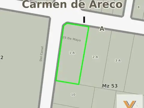 Terreno en Venta 60  mts Fondo