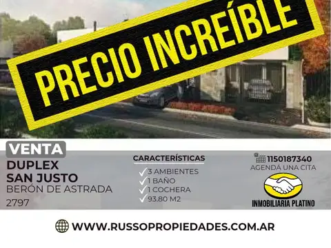 Departamento en Venta en Ramos Mejia, Partido de La Matanza