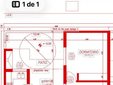 VENDE DUPLEX EN DOCTA 2 DORMITORIOS MAS ESCRITORIO