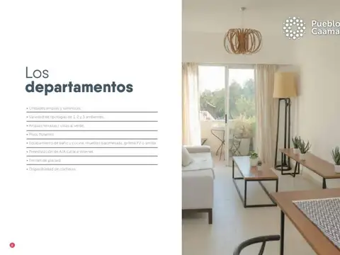 Departamento en Venta en Pueblo Caamaño, USD 138.300
