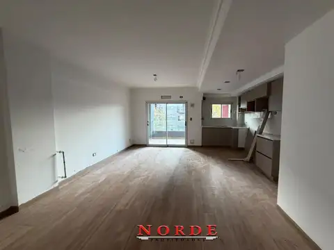 Departamento 2 ambientes con 2 baños