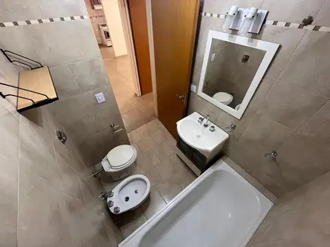 Departamento 2 ambientes con 1 baño