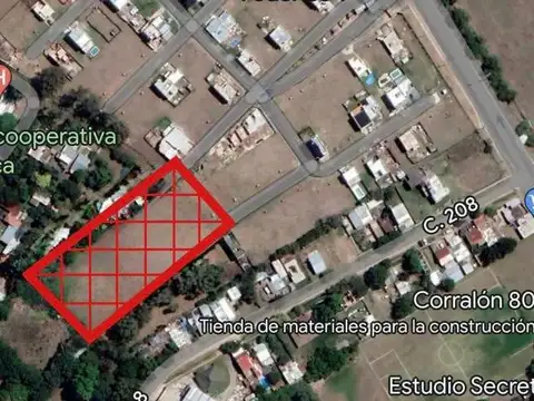 calle 258 entre 208 y 207