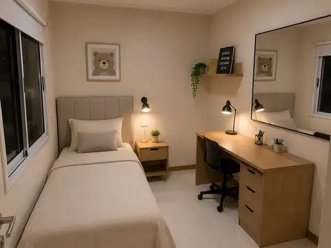 Departamento 4 ambientes con 2 baños