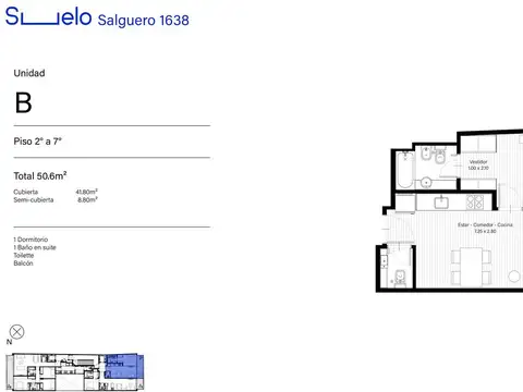 Departamento en Venta al Noreste