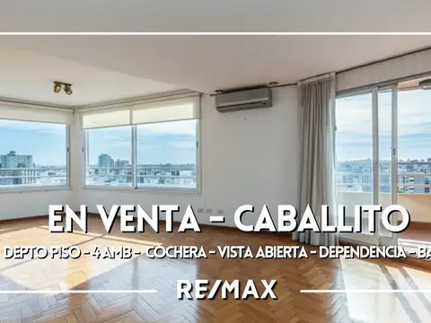 Venta 4 Amb Cochera Balcón Baulera Caballito
