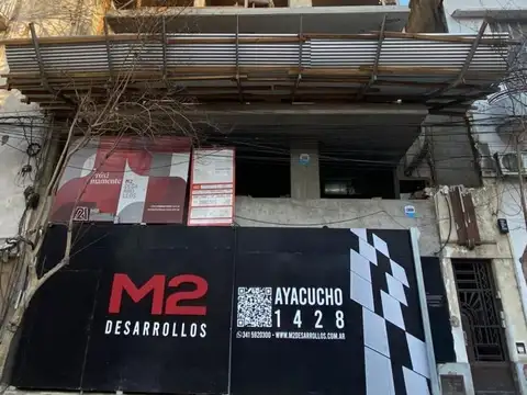Departamento Monoambiente con 1 baño