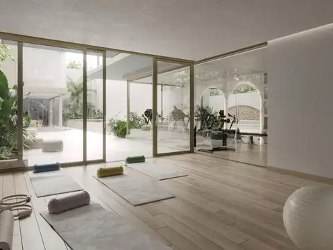 Apto Blanqueo! Venta departamento monoambiente con balcón en Recoleta, en Construcción