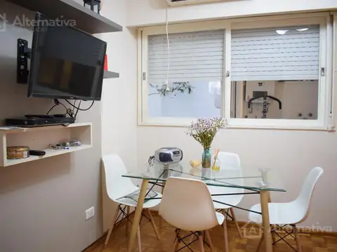 Departamento 2 ambientes con 1 baño