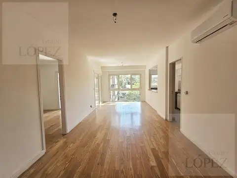 Alquiler Departamento de 2 ambientes en Vte López - Dormitorio en Suite, balcón, cochera y amenities