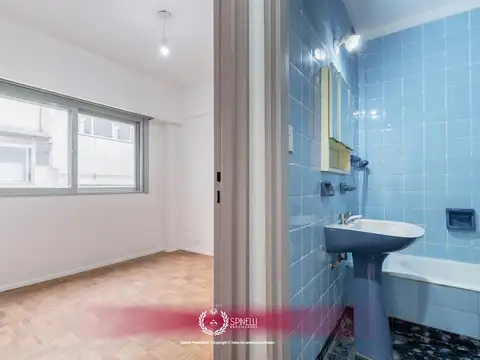 Departamento 2 ambientes con 1 baño