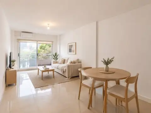 Monoambiente al frente con balcón, vista abierta y apto profesional en Palermo - Piso 3