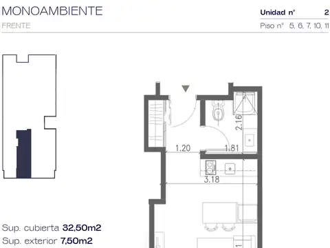 Departamento en Venta al Norte