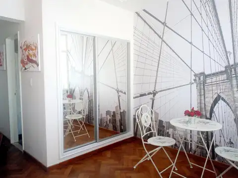 Departamento 2 ambientes con 1 baño