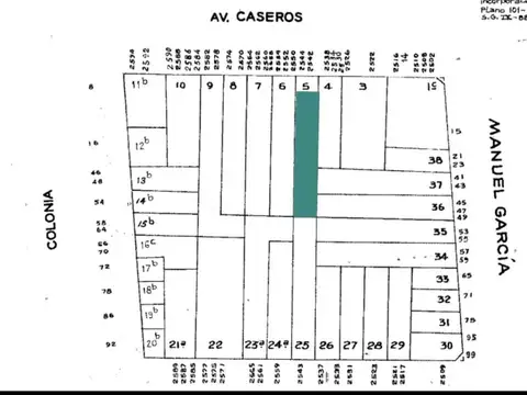 Avenida Caseros 2500