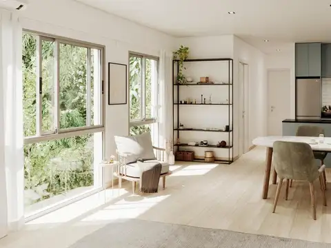 Depto Tipo Casa 3 ambientes con 1 baño