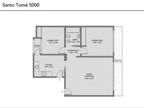 Depto Tipo Casa en Venta de 3 ambientes