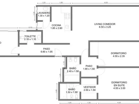 Departamento en Venta de 4 ambientes