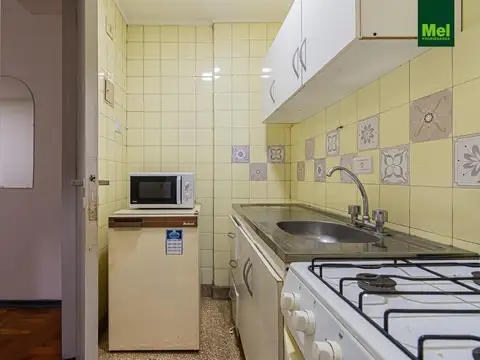 Departamento 2 ambientes con 1 baño