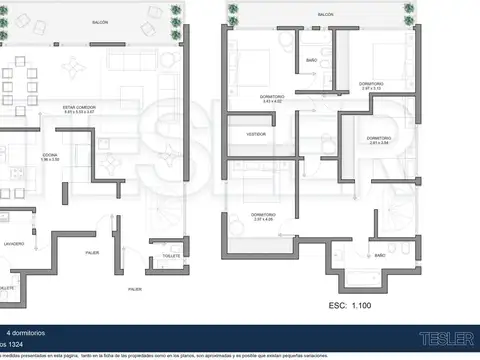 Departamento en Venta en Belgrano, USD 565.000
