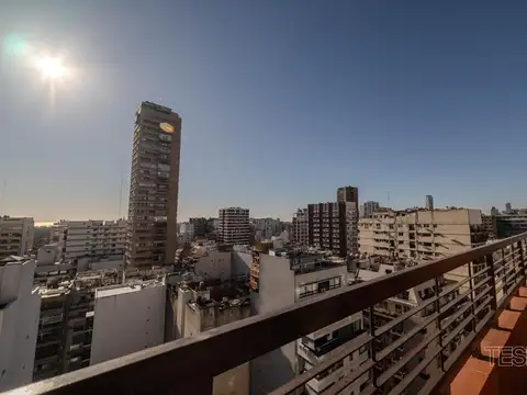 Duplex en piso muy alto con excelente luz y vista 4 dormitorios 2 cocheras fijas Belgrano
