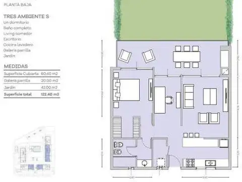Departamento en Venta en La Lonja, USD 142.000