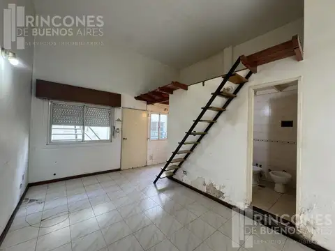 Departamento Monoambiente con 1 baño