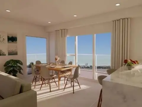Venta  departamento 2 amb. en pozo vista al mar