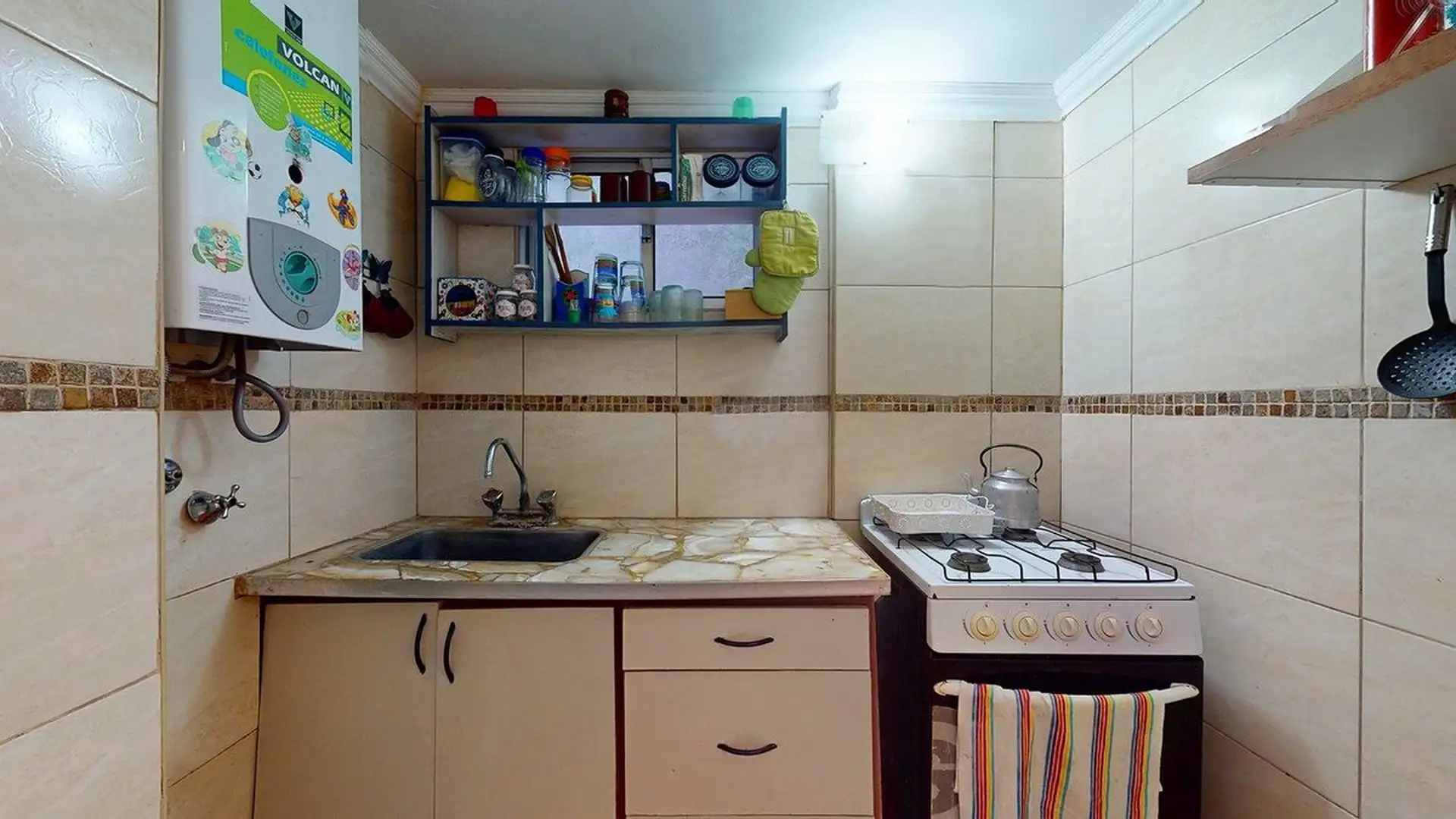Venta departamento 2 ambientes + dep frente al mar