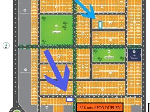 LOTE ESQUINA - APTO DÚPLEX - Posesión inmediata 