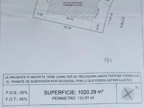 Terreno en Venta, FOT 45