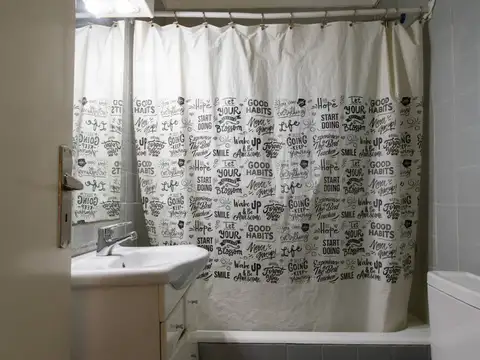 Departamento 2 ambientes con 1 baño