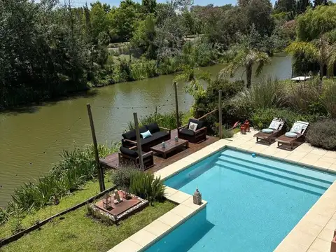 casa alquiler temporal 6 ambiente nordelta laguna 