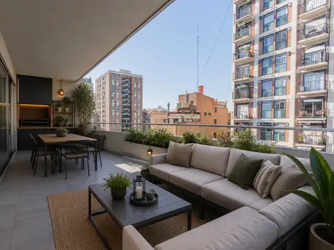 VENTA DEPTO 4 AMB CON DEP. Y COCH. FULL AMENITIES