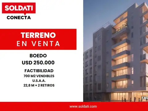 Terreno en Venta - Boedo