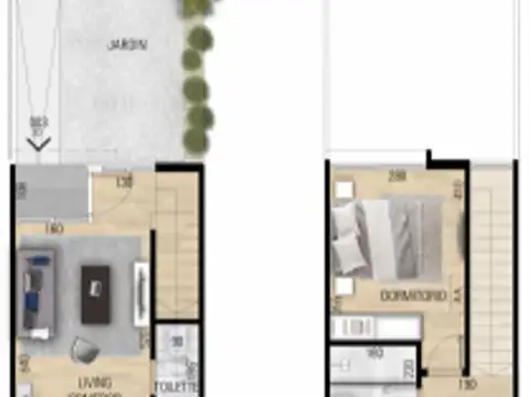 VENTA DE APTO DOS DORMITORIO EN POZO EN PRADO